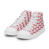 Crazyeyesproducts.com logo high top canvas shoes