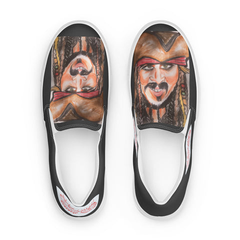 Men’s slip-on pirate shoes