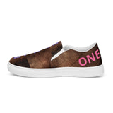 Women’s ONE RACE HUMAN slip-on canvas shoes